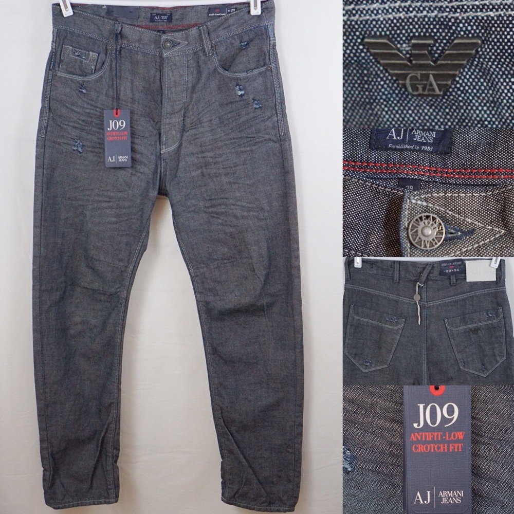 Armani Exchange J09 Jeans Antifit Low Crotch 29x34
